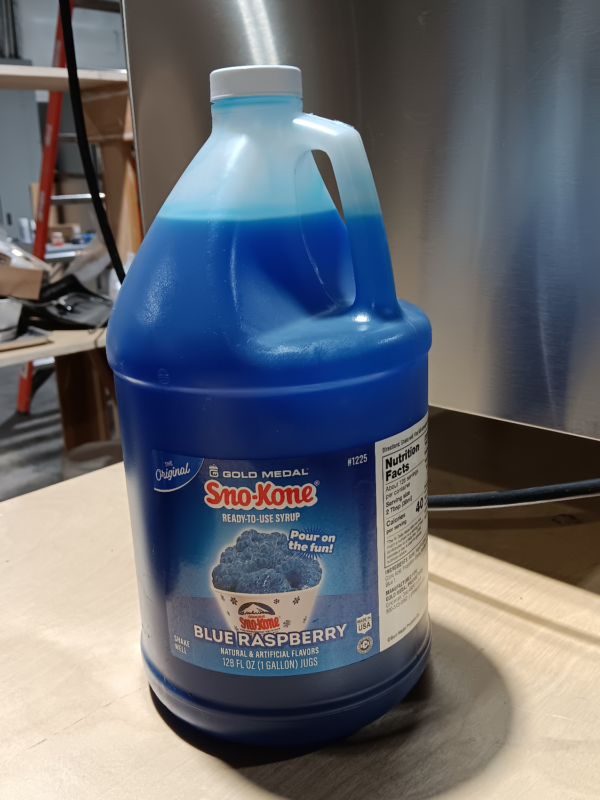 Sno-Kone Syrup- Blue Raspberry