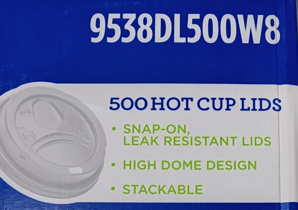 Solo Cup Lids-8 oz (500 per box)