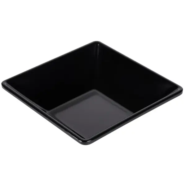 Bowl Squared 8 3/4 Black