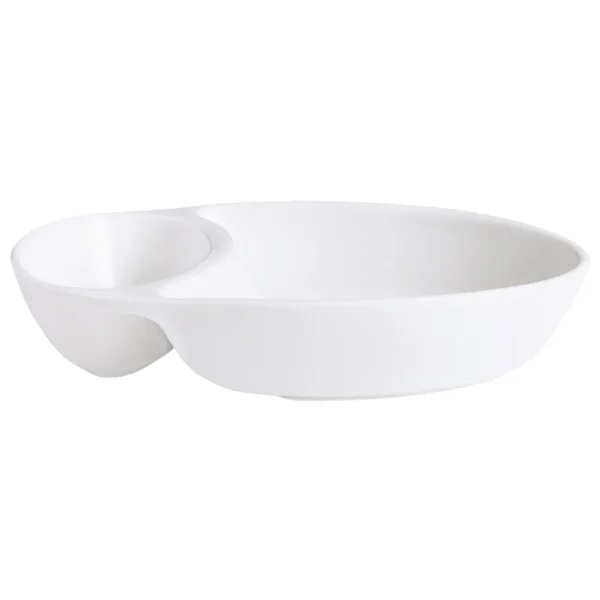 Oval Chip & Dip Dish