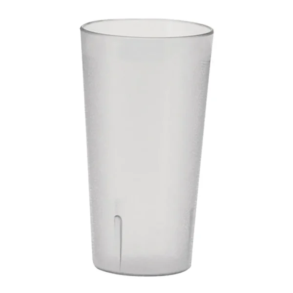 Clear Pebbled Plastic Tumbler 10 oz