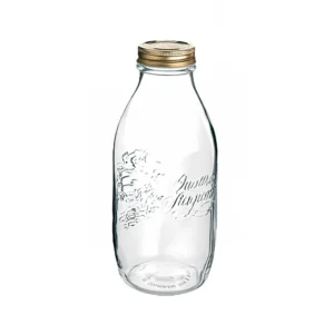Bottle- Plastic 16 oz bottle with Metal Lid
