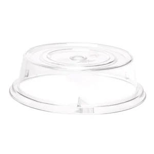 Lid - Cambro 9011CW152 10" Round Camwear Plate Cover - Clear