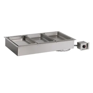 Warmer - Alto-Shaam 300-HW/D6 Drop-In Hot Food Well w/ (3) Full Size Pan Capacity, 208 240v/1ph