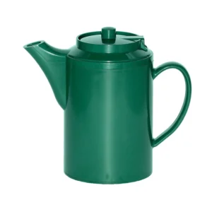 Teapot - 16 oz Dripless Teapot with Baffled Spout, Forest Green